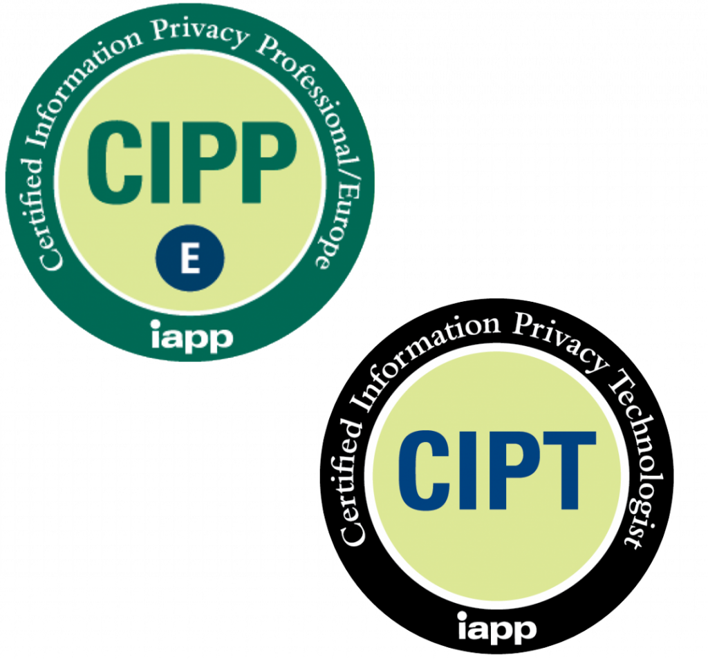 CIPP/E & CIPT Training Bundle Offer - 4 Days 8.30 to 17.30 GMT